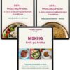 Pakiet dieta z niskim IG: Przewodnik po diecie + Jadłospisy na cały rok